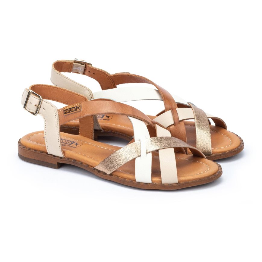 Women's Pikolinos ALGAR Flat Sandals Multicolor | NZ E7A2819